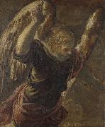Jacopo Tintoretto Annunciation; the Angel oil on canvas